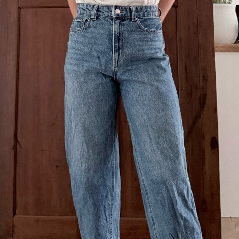 H&M Light Blue Boyfriend Jeans
